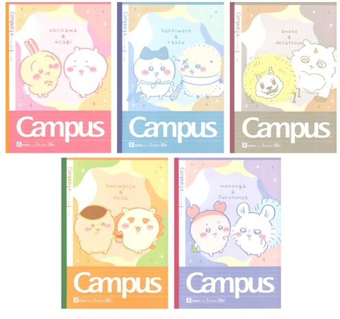 Sunstar Stationery S2691680 Chiikawa Notebook, Campus, A-Ruled