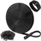 Bridas Reutilizables de 10m x 2cm con 60 Hebillas, Bridas para Organizador de Cables, 1 Rollo Bridas para Cables de Oficina, Hogar, Jardín y Más, Negro
