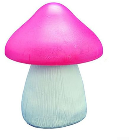 Solarleuchten für den Außenbereich, Pilz, Solar-Gartenleuchten, Ornamente, wasserdichte Gartenleuchten für Außendekoration, Hof, Rasen, Weg, Gehweg, Weihnachten (rot)