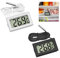 Dewfigs 2 Stück Digital Thermometer mit Fühler, Digital LCD Thermometer, Temperaturüberwachung, Kühlschrankthermometer, Aquariumthermometer, -50°C bis +110°C
