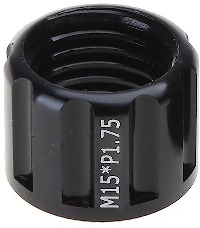 Psdndeww Fahrräder Steckachsen Mutter M12M15 Gewinde Achsen Mutter Fahrradnaben Rohrschaft Spieß für Vorder- und Hinterrad Einfache Handhabung