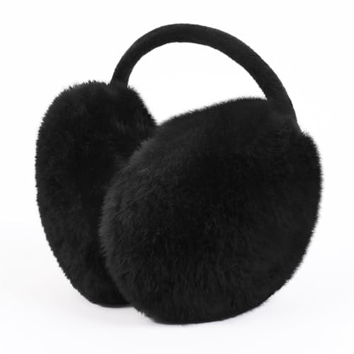 HAGOT Cache Oreille Femme, Cache-oreilles en Peluche, Cache-oreilles d'hiver, Anti Froid Cache-Oreilles En Peluche Chaud, pour Femme Homme