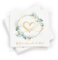 Yibat 100 Stück Servietten Verlobung Deko 33 x 33 cm, 3-lagig, Goldene Hochzeit Wedding Decoration