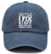 YULOONG Vintage Baseball Cap Herren Klassische Gewaschene Baumwolle Einstellbare Papa Cap Geschenke Ideen für Geburtstag Marineblau