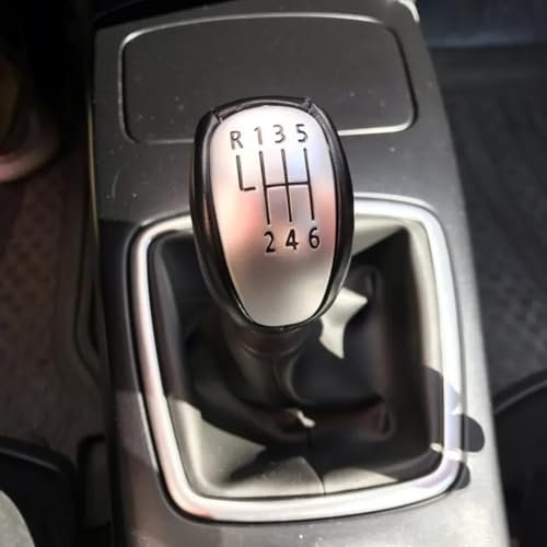 HEBEOT Pomo de palanca de cambios manual de 6 velocidades para Renault Laguna Mk3 2007-2014 (LHD RHD)