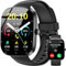 OUKITEL Smart Watch for Men Women Answer/Make Calls, 1.91 HD Screen Fitness Watch with Heart Rate/Sleep Monitor/SpO2/Step Counter, Activity Tracker 140+ Sport Modes, IP68 Smartwatch for IOS Android
