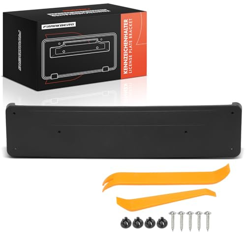 Frankberg Kennzeichenhalter Vorne Schwarz 534mm Replace# 2048172778 | Kompatibel mit C-Klasse W204 C-Klasse T-Model S204