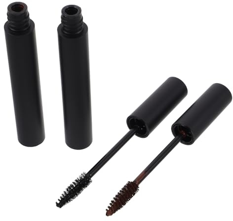 ABOOFAN 2 Stück-pack Temporäre Bartfarbe für Männer mit Wasserfestem Verblassungsresistentem Kunstoff Bartfarbpinsel und Augenbrauenbürste für Natürliches Styling