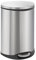 EKO Recycl Shell Bin, Metal, Matt Stainless Steel, 40.6 x 45 x 69 cm