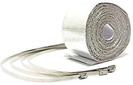 5m Hitzeschutzband Tape Band Silber für Turbolader G60 G40 VR 16V Dub