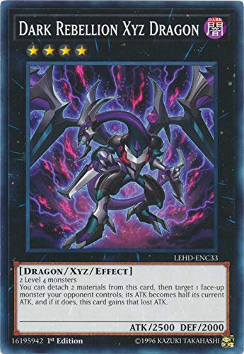 Yu-Gi-Oh!! - Dark Rebellion Xyz Dragon - Lehd-Enc33 - Common - 1ª Edición - Mazos de héroe legendarios - Phantom Knights Deck