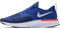 Nike Herren Odyssey React 2 Flyknit Laufschuhe, Blau (Indigo Force/White-Blue Void-Orbit 400), 41 EU (7 UK)