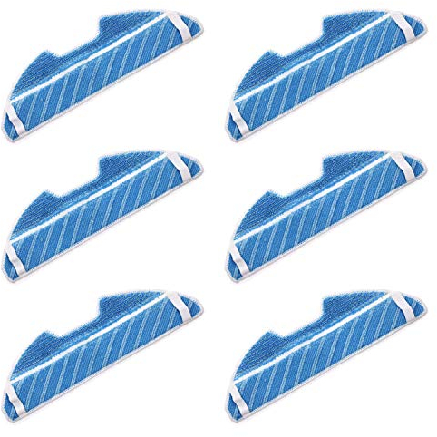 MIRTUX Kit de 6 Mopas para Conga 1290, 1390, 1490 y 1590 - Recambios para Conga de Calidad - Accesorios para Conga de Alta Eficiencia - Repuestos de Mopas para Conga