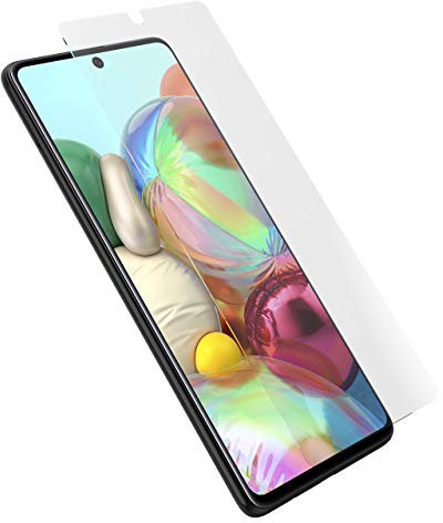 OtterBox Protecteur d'écran Alpha Glass pour Samsung Galaxy A71, Verre trempé, Protection Anti-Rayures x2