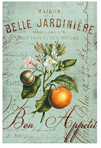 Bilderwelten Magnettafel - Shabby Chic Collage - Orange - Memoboard 60 x 40cm