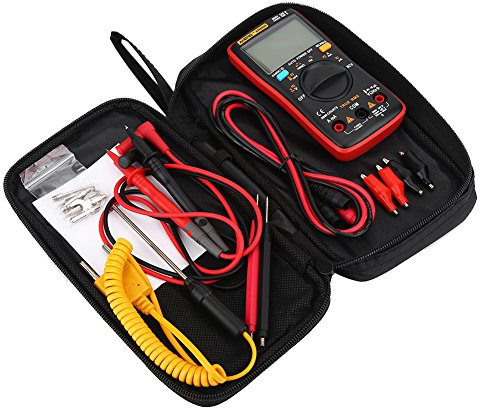 Multimetro digitale portatile AN8009 9999 Multimetro digitale Misuratore elettronico di tensione AC/DC a vero valore RMS
