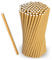 Love Nature Paille Carton 100 Pieces - Pailles Jetables Kraft - Paille en Papier Écologique en Biodégradable é Recyclable