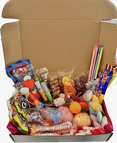 Assortiment de bonbons rétro-54 pieces de confiseries de qualité pour un cadeau original