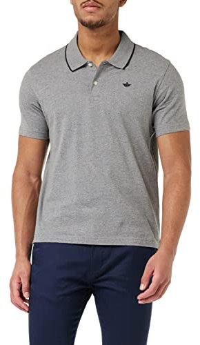 Dockers Perfect Polo, T-Shirt Uomo, Gray Heather, L