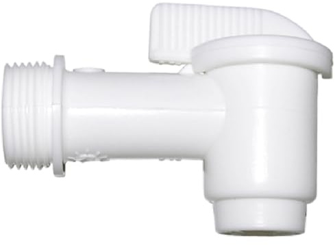 Pressol 554844 PE-Gewindebohrer, weiß, G 3/4 Zoll Gewindegröße, 60 mm Höhe, 5 Stück