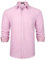 Enlision Chemise Rose Homme Manche Longue Business Habillées Casual Chemises Costume Formelle Coton Chemise Repassage Facile Regular Fit 3XL