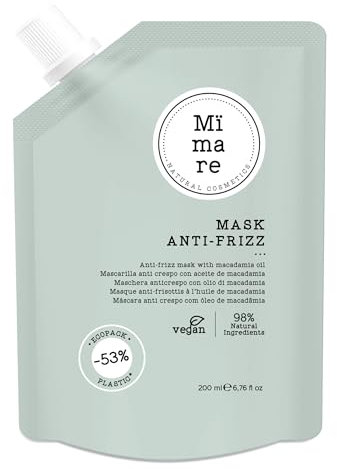 Mïmare Anti-Frizz Maske für rebellisches Haar, 200 ml