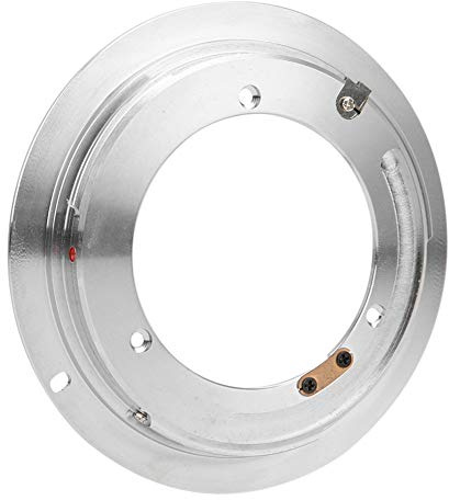 Bewinner Convertitore Obiettivo Fotocamera, Lega di Alluminio per Obiettivo QBM per Anello Adattatore EF, Lavorazione Fine, Alta Precisione, Resistente All'Usura e Durevole
