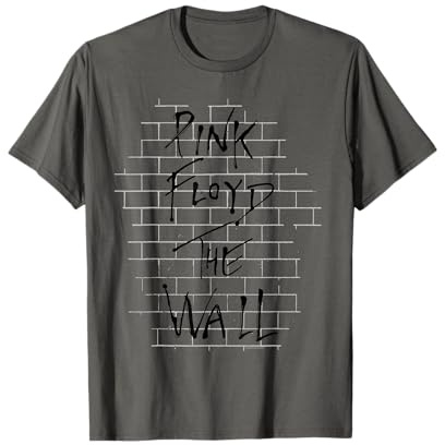 Pink Floyd The Wall Schwarzer Typ T-Shirt