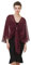 BEAUTELICATE Chal mujer Fiesta para Bodas Vestido Noche Gasa Bufanda Primavera y Verano Elegante Ligero (Cabernet)