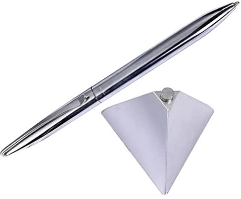 Lurrose Stylo Signature Avec Base Magnétique Créative Stylo D'écriture De Bureau Encre Lisse Usage Scolaire Et