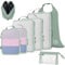 Cipway Kompression Koffer Organizer Set für Rucksack ，Netzgewebe Ultraleichte Packtaschen Packing Cubes Packwürfel Kofferorganizer Packtaschen Kleidertaschen für Reiseorganizer(Salbei grün, 8 Stück)