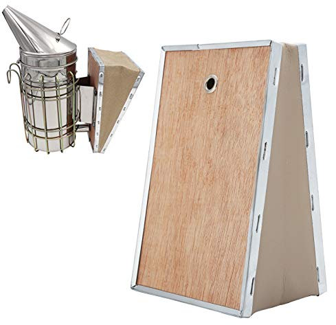 Bienen-Räucherbox, Bienen-Räucherbox, Holz, Bienen-Räucherbalg, Bienen-Räucherbox, Bienen-Räucherbox, Ersatz-Räucherzubehör