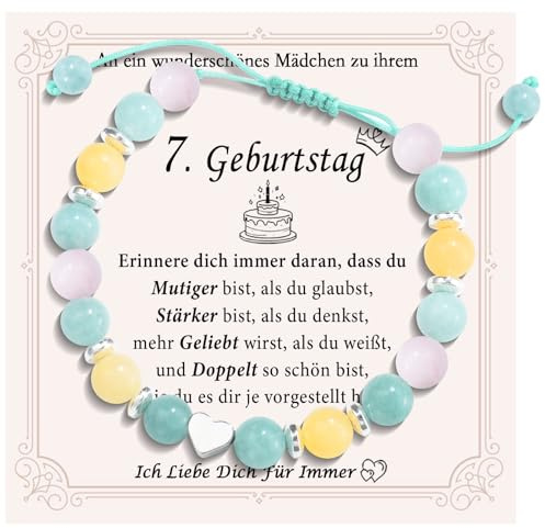FAOMZQ 7-12 Geburtstagsgeschenk für Mädchen, Geschenke für Mädchen Tochter Schwester Freundin Nichte Enkelin Patentochter zum Geburtstag