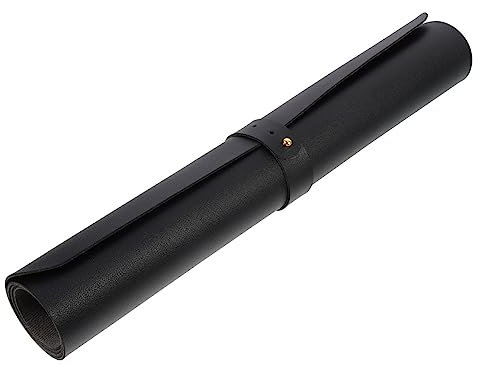 SHOWERORO Alfombrilla de Ratón para Ordenador de Oficina Tamaño Sólida de Cuero para Teclado