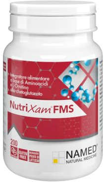 NAMED Nutrixam Integratore Aminoacidi Essenziali EAA | Aminoacidi Ramificati BCAA | Supporto per Recupero Muscolare, Energia e Benessere Fisico | Integratore Completo Adulti | FMS, 200 Compresse