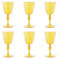 Excelsa Country Lot de 6 verres en plastique MS 25 cl Jaune