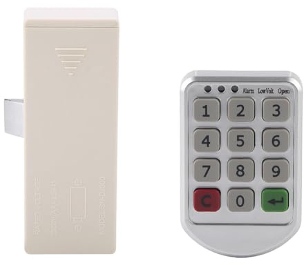 Osmond ABS Plastic Panel Digital Electronic Intelligent Password Keypad Number Cabinet Door Lock Digital Cabinet Door Lock