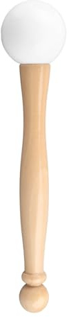 Schale, Silikon und Holz Klangschale, Musikinstrument für Yoga Meditation und Klangheilung, mit ergonomischem Griff zum Singen