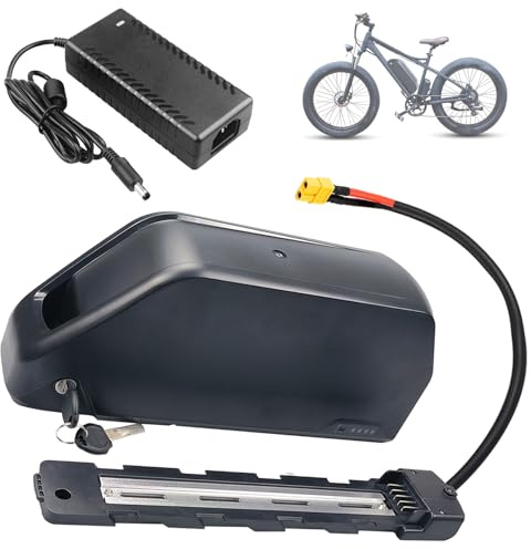 SSCYHT Lithium-Ionen-Akku 36V 30Ah 25Ah 35Ah 18Ah Ersatzakku 20Ah Lithium-Akkus 36V Unterrohr-Akkus mit Ladegerät und 5-poligem Anschluss für 500W - 1300W Motoren,36v18ah xt60