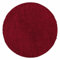 Carpetsale24 Shaggy Hochflor Teppich, 200 cm Rund, Rot, weich, flauschig, modern, einfarbig, Perfekt als zentrales Wohnaccessoire, für Wohnzimmer Schlafzimmer Flur