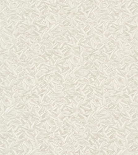 Harald Glööckler Imperial Barock Tapete 52505 - Creme/Hellgelb - Federn