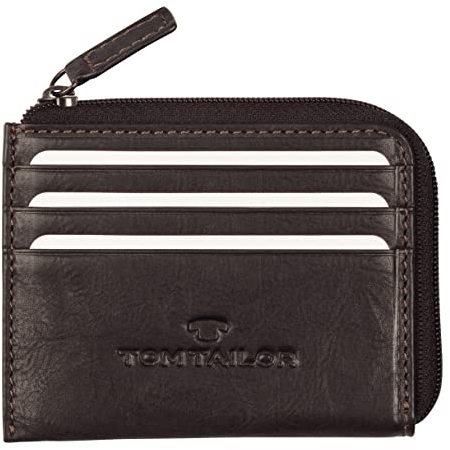 TOM TAILOR - Menswear LARY Herren Schlüsseltasche S, brown, 10,5x1,5x8,5