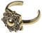 viva-adorno® Zehenring Fußschmuck Messing verstellbar Vintage Ethno Antik Style verschiedene Designs Z518, D2