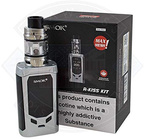 Smok R-Kiss 200W Vape Kit (silber/schwarz)