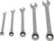 BRILLIANT TOOLS BT013005 Ratschenringschlüssel-Satz, 5-tlg [Powered by KS TOOLS]