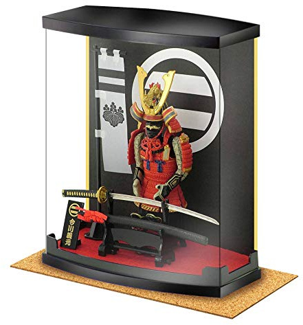 MEISTER JAPAN Imagawa Yoshimoto Samurai Armor Figur im Maßstab 1:10 | Elegante Imagawa Yoshimoto-Rüstung im Maßstab 1:10 mit Edelstahlkatana im Maßstab 1/6.