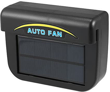 X AUTOHAUX Universal Solar Powered Exhaust Fan Air Ventilation Cooling System