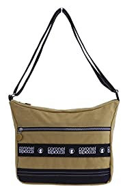 Coronel Tapioca - Bolso de gran capacidad con 2 cremalleras exteriores - bandolera casual Albertina para mujer