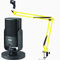 Rode NT-USB Mini microphone à condensateur de studio USB, avec bras de microphone Keepdrum NB35 YW, jaune