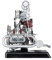 Bausatz 4-Zylinder-Motor, 200 Teile, transparentes Funktionsmodell, 1:4, mit Original Motor-Sound, inkl. Anleitung